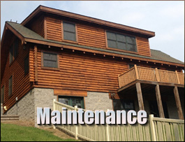  Wallace, North Carolina Log Home Maintenance